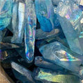 Aqua Aura Crystal Points